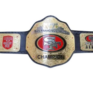 49ers - Red Champ Belts